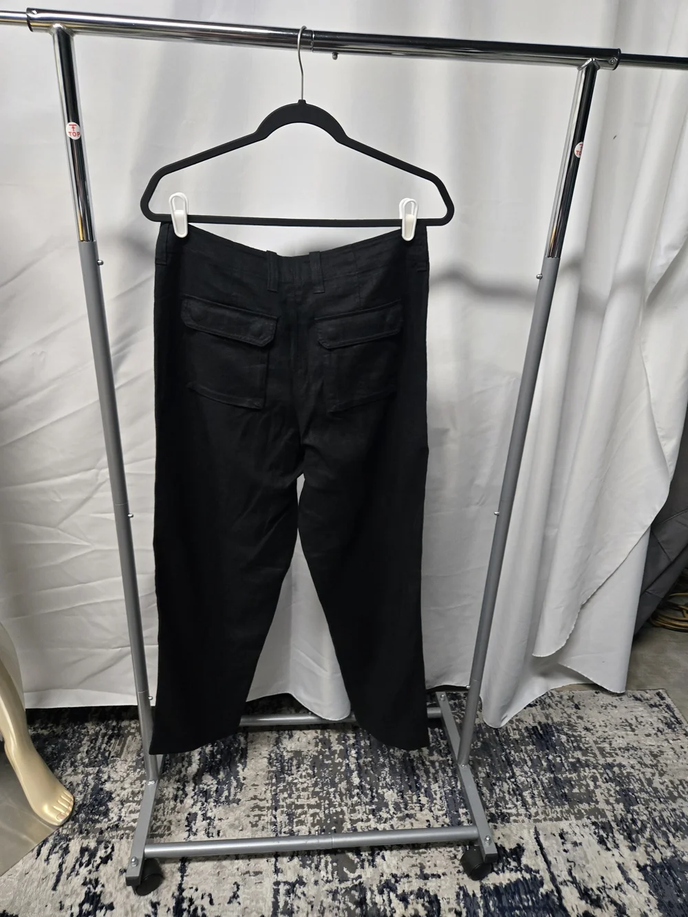 J Crew Black Women  Straight-Leg Pants